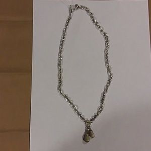 John Medeiros pave double drop necklace